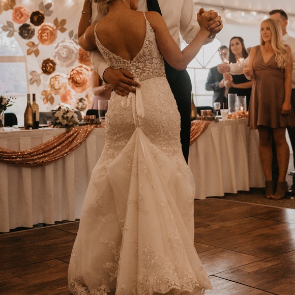 Mori Lee Lunetta Petite Wedding Gown - Picture 5 of 9